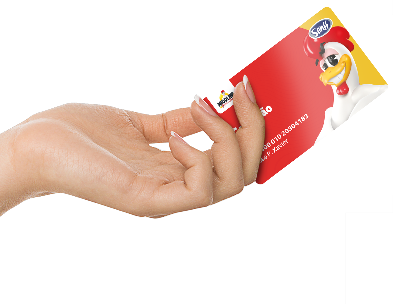 Segurando o Gostosão Card